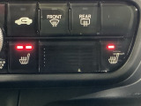 運転席&助手席シートヒーター付で、寒い日も快適です。