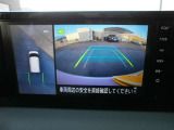 アラウンドビューモニターは車両の上空から見下ろすような映像で全方向見れるので、車庫入れが楽になります♪