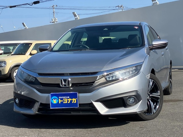 シビックセダン1.5ワンオーナー ディーラーオプションナビ