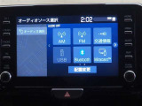 オーディオモードメニュー、Bluetooth接続可能です。