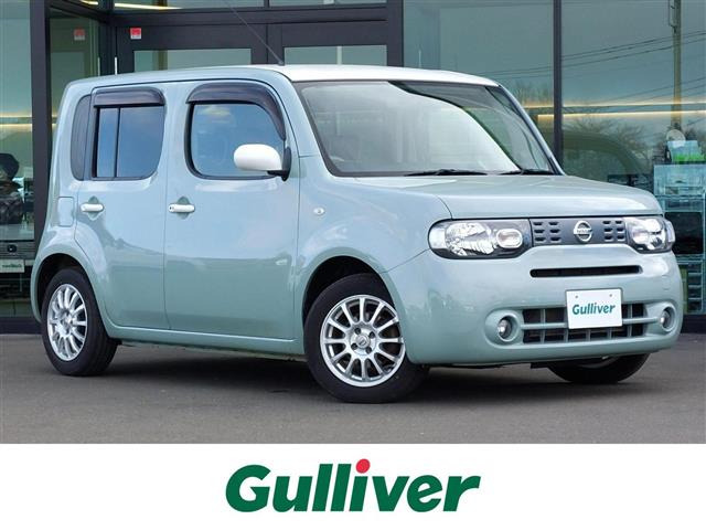 キューブ  こだわりセレクション 本革シート 修復歴無し