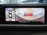 バックガイドモニターを装備しています、車庫入れもラクラクです。パノラミックビューモニターを搭載しています、上からの画像も表示されます。