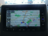 ■ナビはルート案内はもちろんですが、Bluetooth接続にも対応していますので、スマホの中の音楽を手軽に楽しむこともできます。