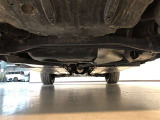 下廻りの状態です(車両後方から)