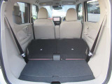 セカンドシートを格納した荷室