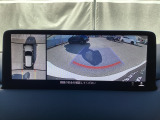 狭い場所での駐車やすれ違いなどでより的確な運転操作に役立つ360&deg;ビューモニターが装備されています。