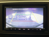 バックモニター付きで、車庫入れやバック時の後方確認をサポート。