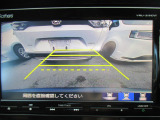 バックカメラのお写真です。駐車が苦手な方でも楽に駐車が行えますね♪