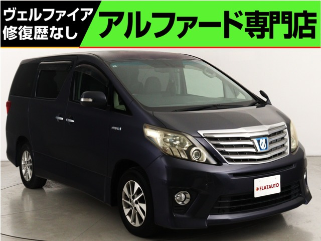 アルファードハイブリッド2.4 SR 4WD(禁煙車)(純正8インチナビ)(後席モニター)(
