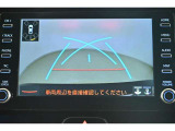 バックガイドモニターで、後方を確認しながら安心して駐車することができます。運転初心者も熟練者も必須の機能ですよ!