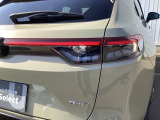 特徴的なデザインで後方からの確認しやすいLEDリアコンビネーションランプ