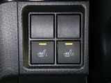 【シートヒーター搭載】シートを温めてくれる暖房機器です!長時間座っていると負担が掛かりやすい背中や腰、または冬場の寒い日に冷えやすい脚部に快適なぬくもりを♪