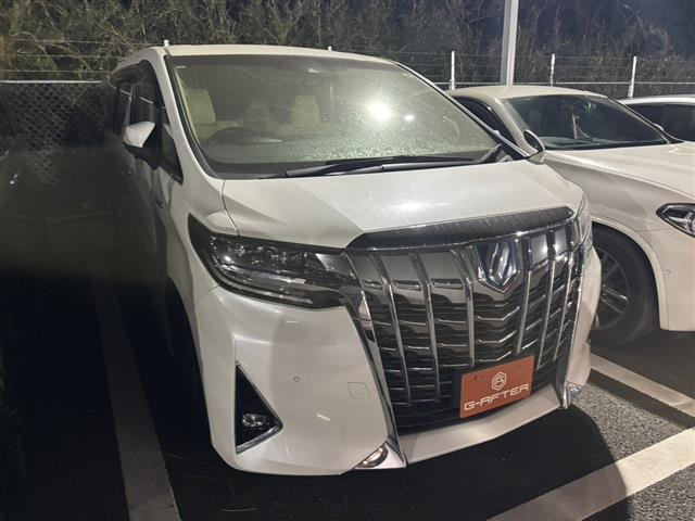 アルファードハイブリッド 2.5 X E-Four 4WD禁煙車 純正9型ナビ フルセグTV