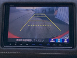 リアカメラの画像です!3ビュー切り替えやガイド線表示ができるバックカメラですバックでの車庫入れも安心です。
