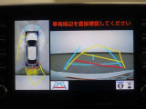 パノラミックビューモニター付きで、車両の周囲を確認することができるので安心できますね♪