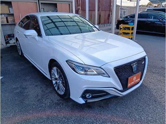 クラウン ハイブリッド 2.5 RS MC型 禁煙車 純正12.5インチナビ