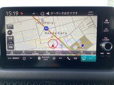ホンダ純正メモリーナビ付きなので、迷わず目的地まで安心。