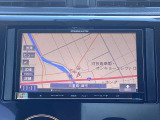 純正ナビを搭載しております。視認性が良いので扱いやすいです。