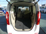 簡単に収納出来る後部座席。広大な空間が出現します。シートアレンジが多彩な点も特徴です。レジャー用品もたっぷりと積み込め、休日の過ごし方の楽しみを拡げてくれます。