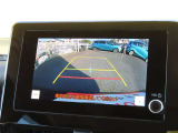 車庫入れもお任せのバックカメラ付き!