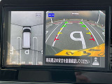 見下ろしているかのような映像で、駐車もスムーズに行ける!インテリジェントアラウンドビューモニターです。
