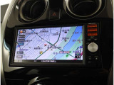 【ナビゲーション】装着車です、初めての道の案内はもちろん!音楽やラジオ等を聞きながらのドライブもお楽しみ頂けそうですね