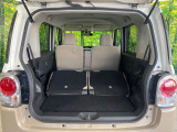 普段のお買い物や通勤、送迎等に十分な荷室スペースを確保しております。セカンドシートを倒すと、大きな荷物の積載も可能です♪