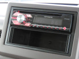 CD・ラジオの社外デッキを装備してます!各種ナビもオプションでご用意しておりますので、何なりとお申し付けください(^^♪