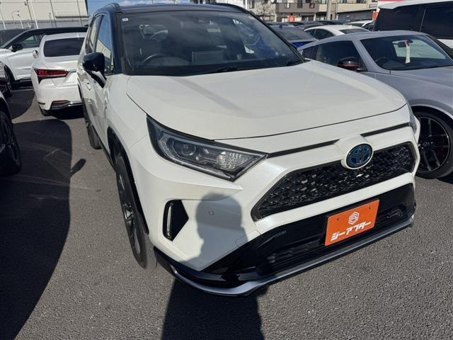 RAV4 PHV2.5 ブラック トーン E-Four 4WD禁煙車 ワンオーナー