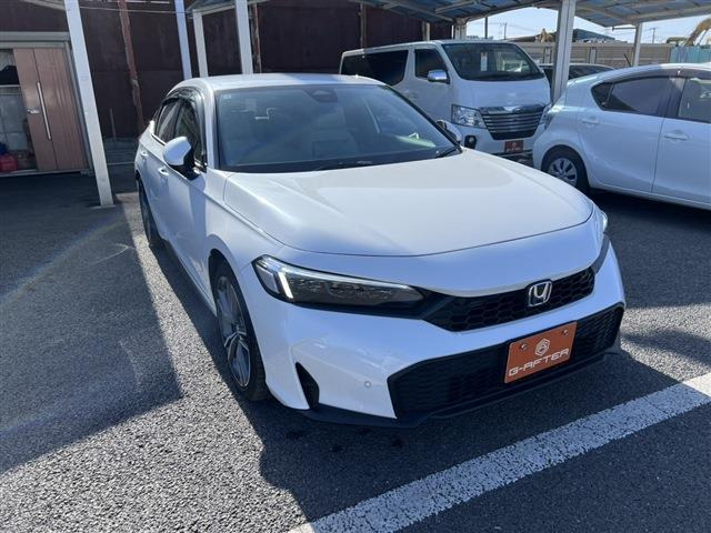 シビック2.0 e:HEV LX後期型 禁煙車 純正9インチナビ