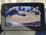 うれしいバックモニター付き 後退時の不安感によるストレスから開放してくれます