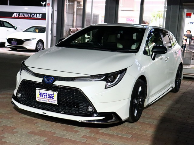 カローラツーリング1.8 ハイブリッド W×Bモデリスタエアロ 純正ナビ フルセグ