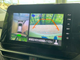 【アラウンドビューモニター】専用のカメラにより、上から見下ろしたような視点で360度クルマの周囲を確認することができます☆死角部分も確認しやすく、狭い場所での切り返しや駐車もスムーズに行えます。