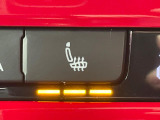 ●フロントシートヒーティング:運転席・助手席共に三段階で調節が可能なシートヒーターを装備しております。季節を問わず快適にご使用いただけます。