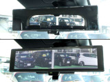 車両後方のカメラ映像をミラー面に映し出して、いつでもクリアな後方視界を確保する、インテリジェントルームミラー!