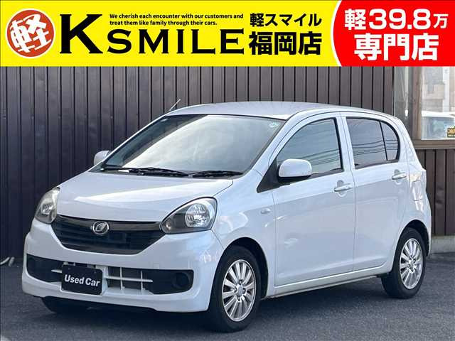 ミライース X リミテッド SA 禁煙車 ダイハツ純正カーオーディオ CD
