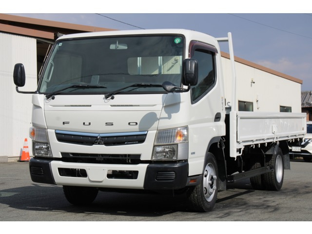 キャンター  平ボディ-3t ワイドロング 全低床