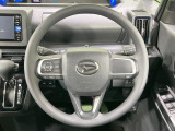 【ステアリングスイッチ】運転中、前方から目線をそらすことなく、オーディオ等の操作が可能な便利機能!安心&快適なドライブを演出してくれます♪