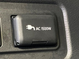 【1500Wアクセサリーコンセント】消費電力1500Wまでの家電が使えます。キャンプやスポーツ・アウトドアでのアクティビティはもちろん、災害・停電の際に大活躍♪