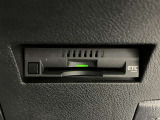 ETC車載器付きです。高速道路の料金所もスムーズに通過できます。
