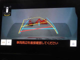バックガイドモニターを装備しています、車庫入れもラクラクです。