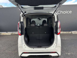 広い開口部で荷物の乗せ降ろしがラクラク♪♪日常使いはもちろんシートを倒せばレジャーや旅行時の荷物もしっかり積めます!