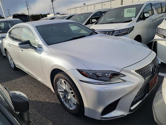 LS500h Iパッケージ 4WD禁煙車 純正12.3インチナビ フルセグTV