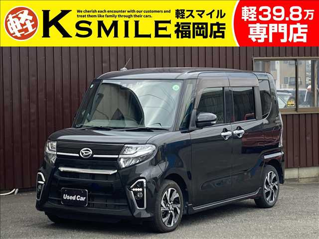 タントカスタム X 禁煙車 両側電動スライドドア 社外ナビ