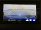 バックでの車庫入れも安心です! リアカメラが付いているバックモニター付のナビを装備しております。操作線もついており距離感も画面から確認できます。