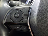 ステアリングスイッチ装備!運転しながら手元でオーディオの操作などができます。