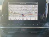 日産純正のナビになります。