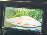 【バックカメラ】駐車時に後方がリアルタイム映像で確認できます。大型商業施設や立体駐車場での駐車時や、夜間のバック時に大活躍!運転スキルに関わらず、今や必須となった装備のひとつです!
