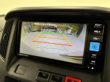 駐車時に便利なバックカメラ付き!苦手なバック駐車も自信が持てますね♪