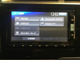 ホンダギャザーズメモリーナビ、フルセグ、DVD、CD再生にbluetoothのオーディオ機能が充実しています。